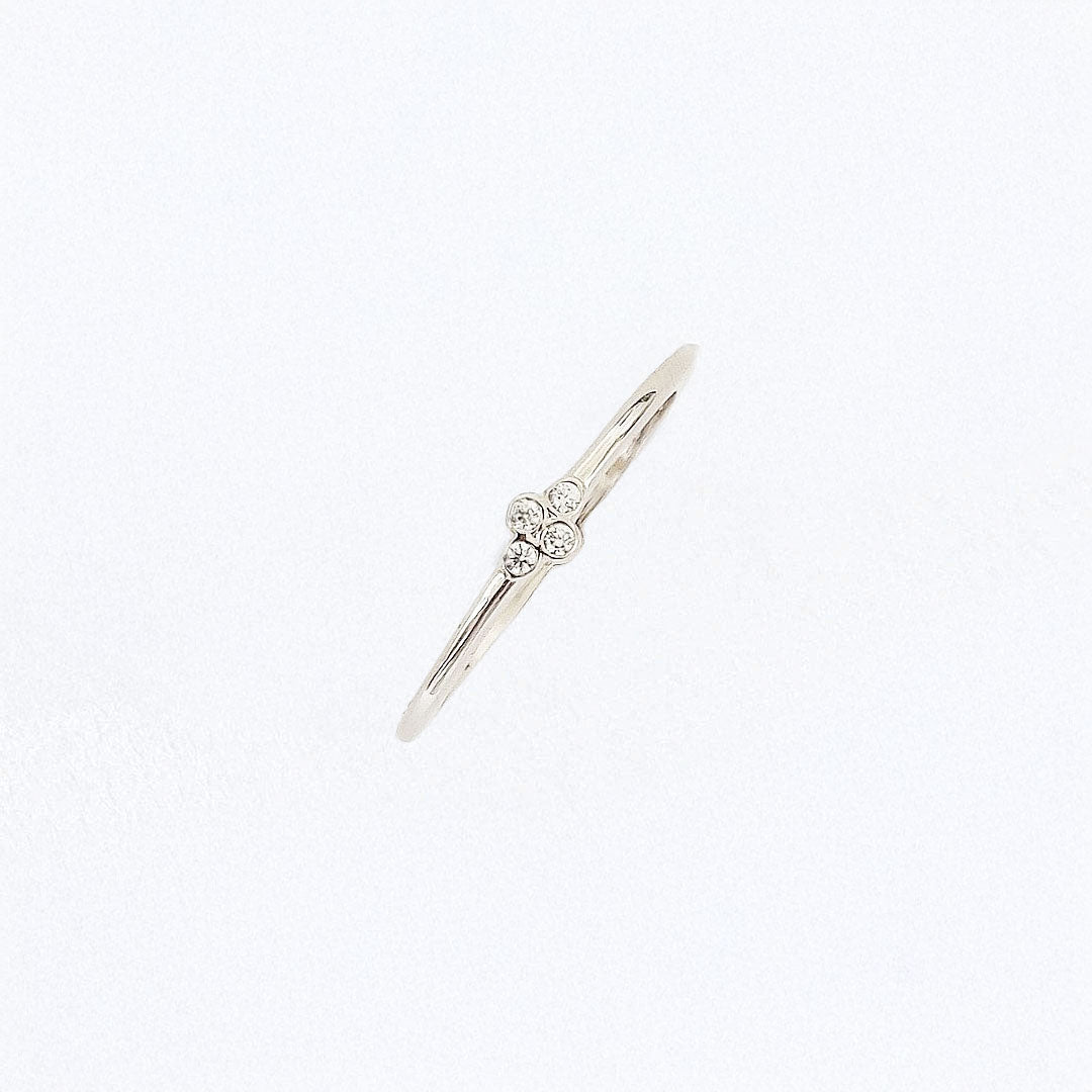 Bague femme argent 925 zirconium Gaby Bellaime 5