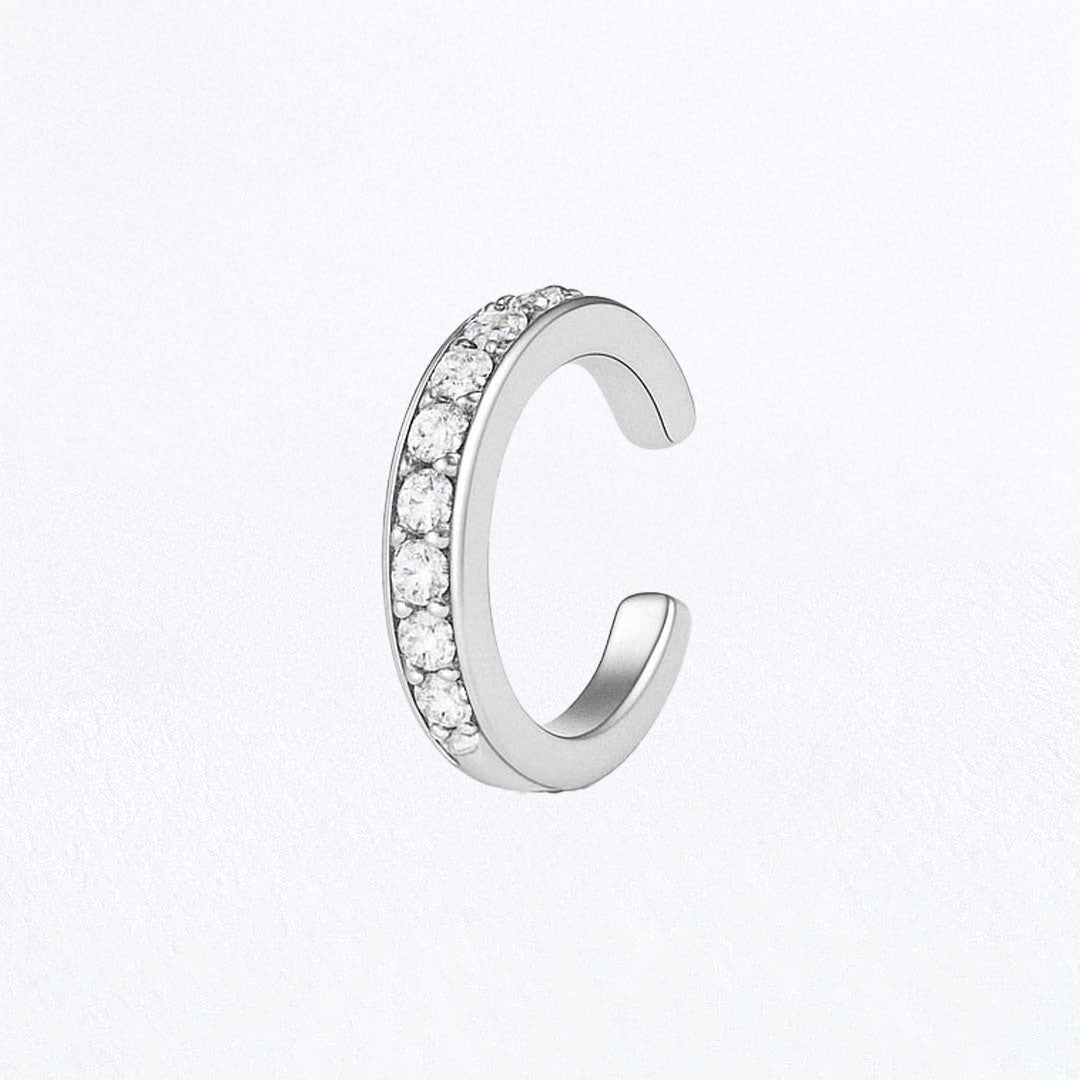 Earcuff All In - Argent 925 Rhodié et Zirconium
