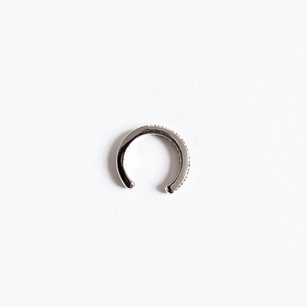 Earcuff argent 925 zirconium All In Bellaime 6