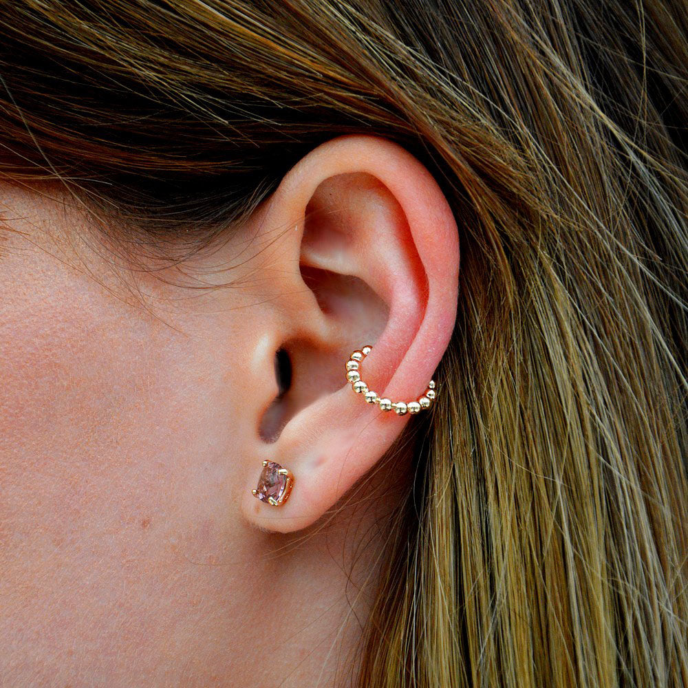 Ear cuff plaqué or 18K Gala Bellaime 2