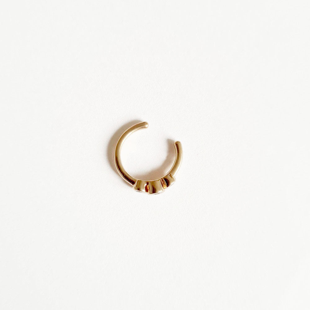 Ear cuff plaqué or 18K Petra Bellaime 6