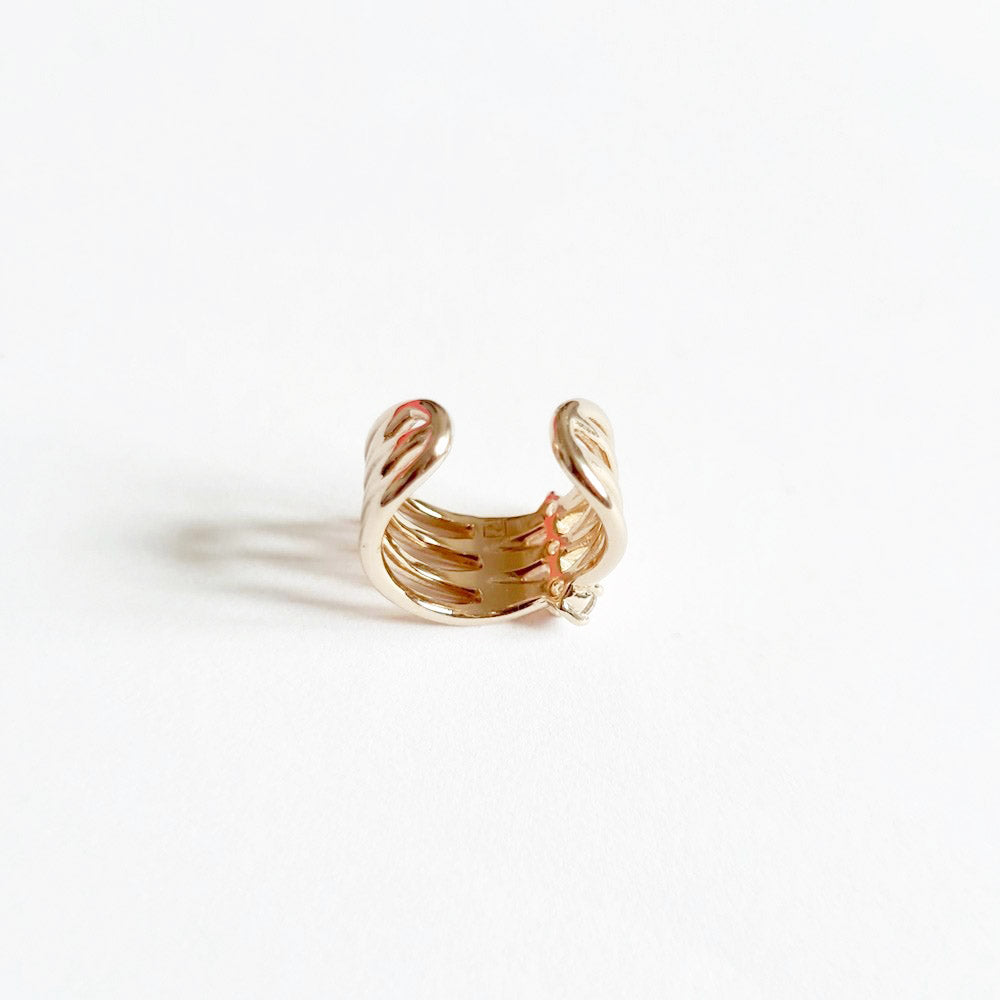 Ear cuff plaqué or 18K Jonah Bellaime 3
