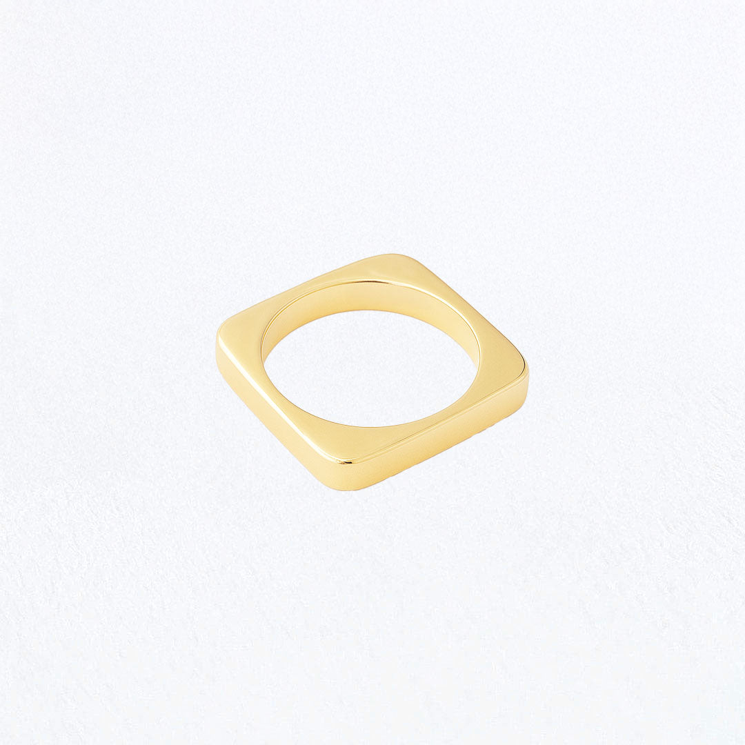 Bague femme plaqué or 18K Harmony Bellaime 3