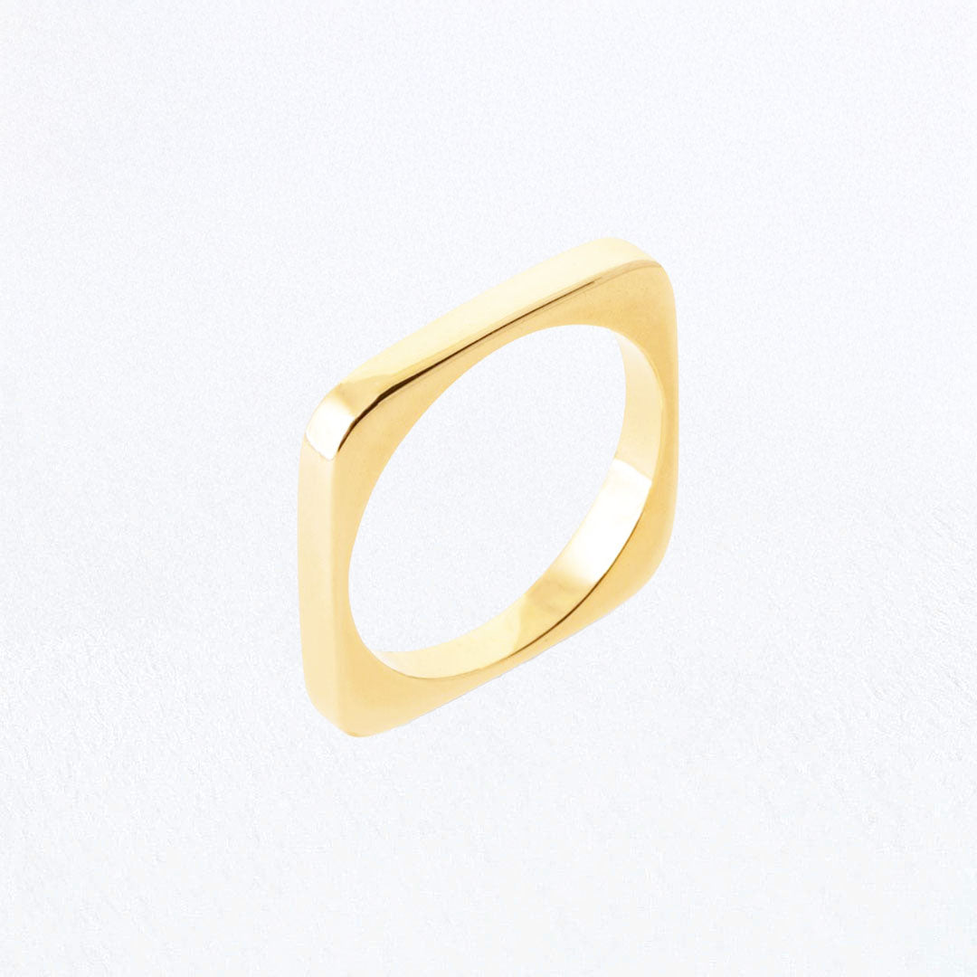 Bague femme plaqué or 18K Harmony Bellaime