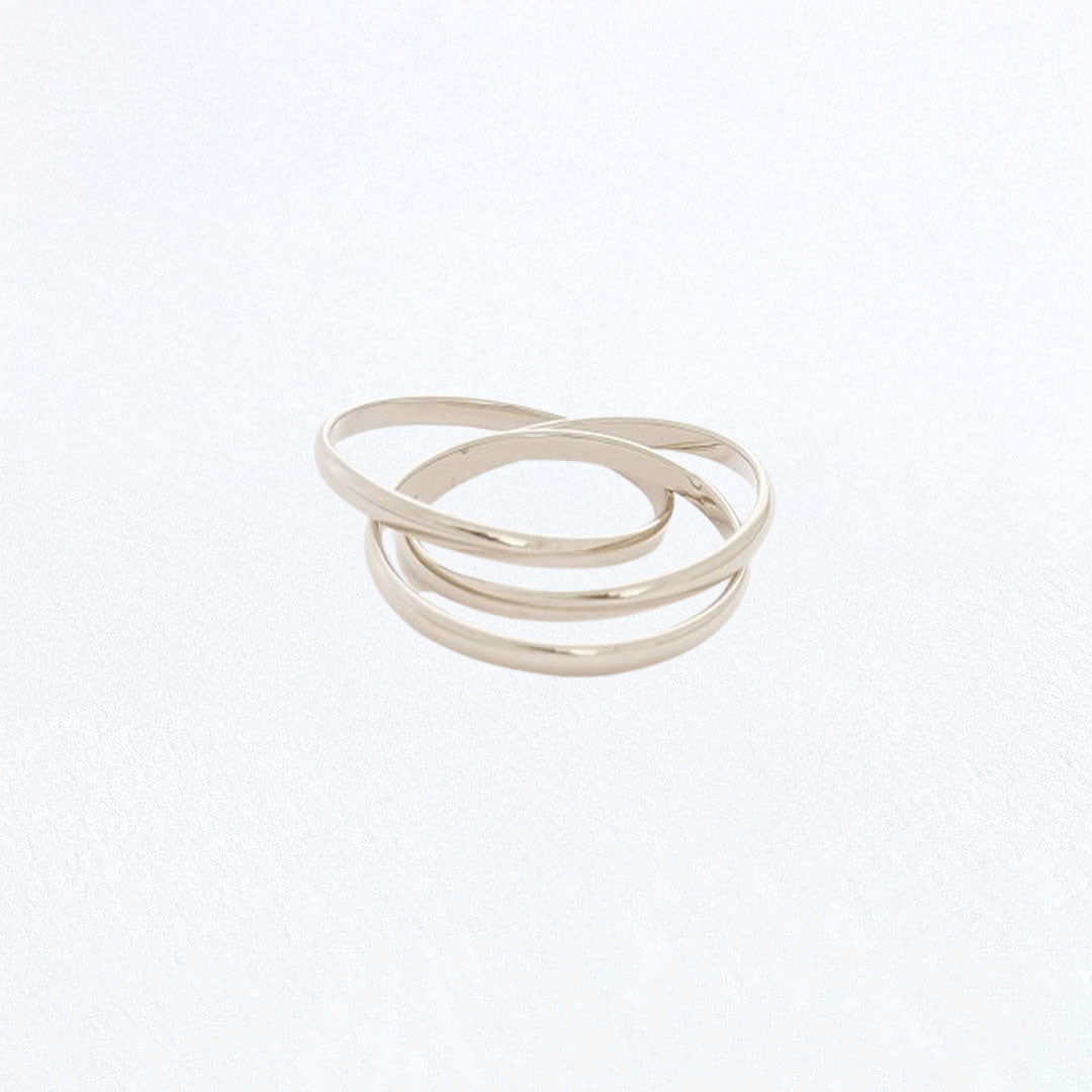 Bague femme argent 925 Triptyque Bellaime 4
