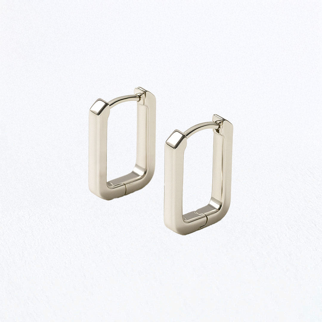 Boucles d'oreilles femme créoles argent 925 1,5 cm Première Bellaime