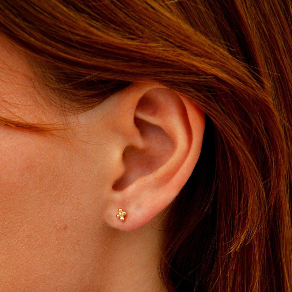 Puce d'oreille plaqué or 18K Declaration Bellaime 2