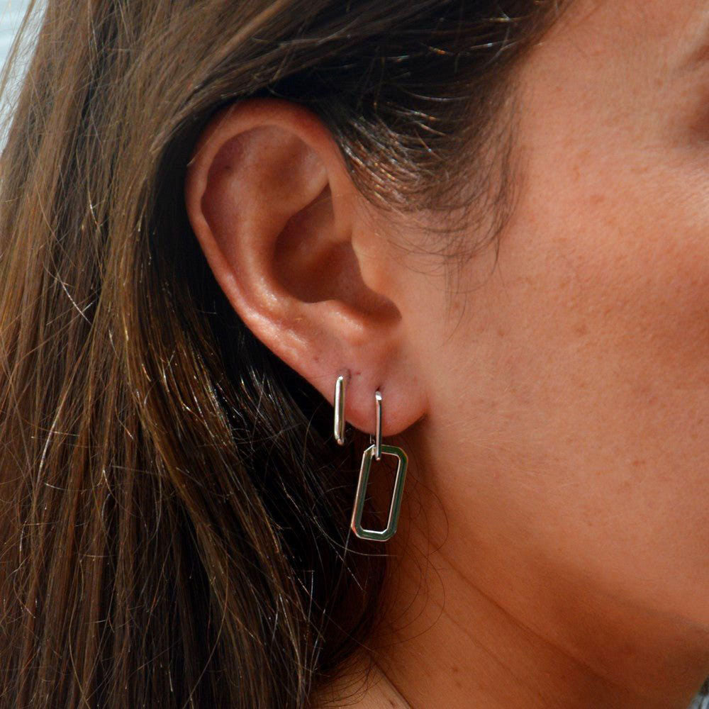 Boucles d'oreilles créole argent 925 1,5 cm Union Bellaime 2