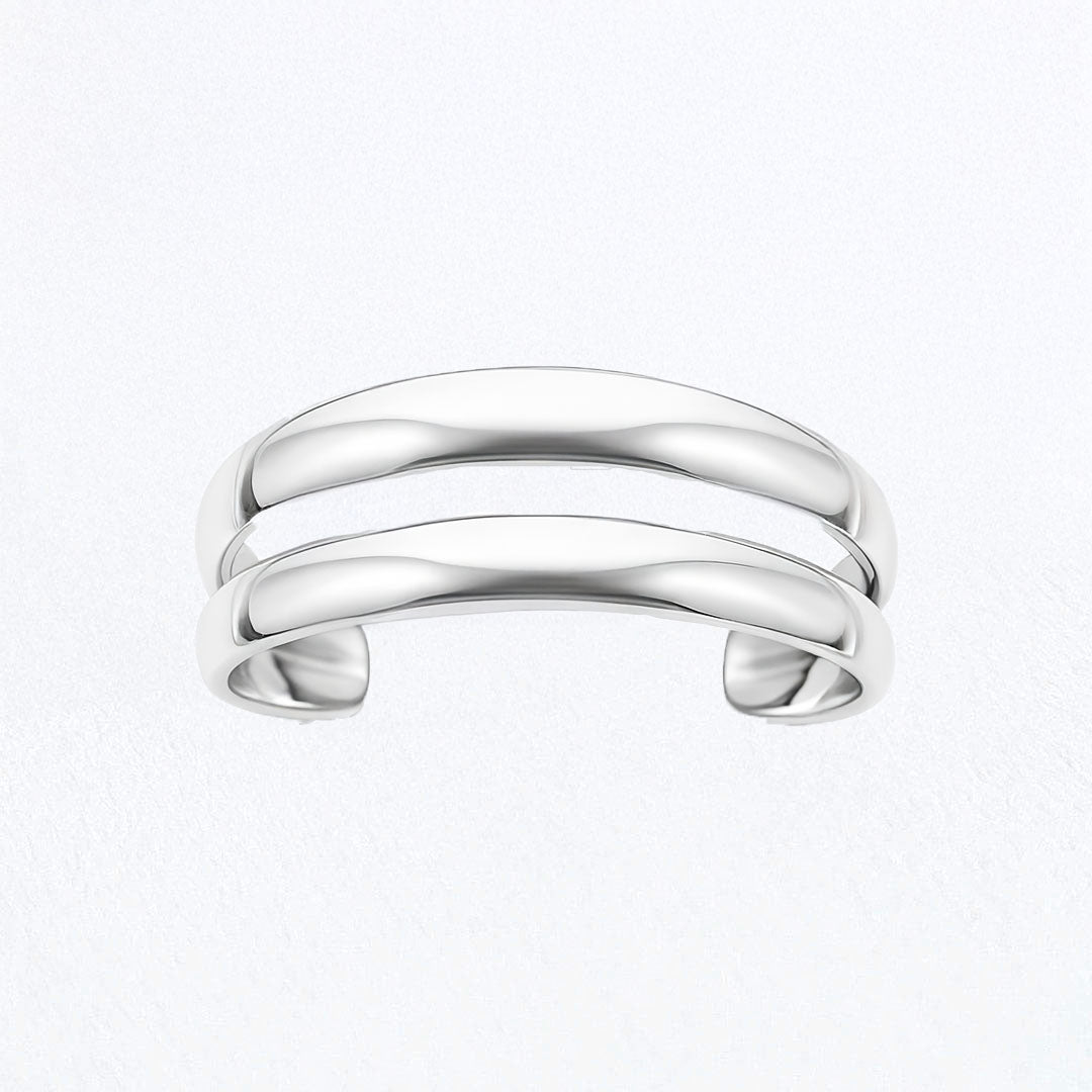 Bracelet Jonc Gaby - Acier inoxydable - Couleur argent