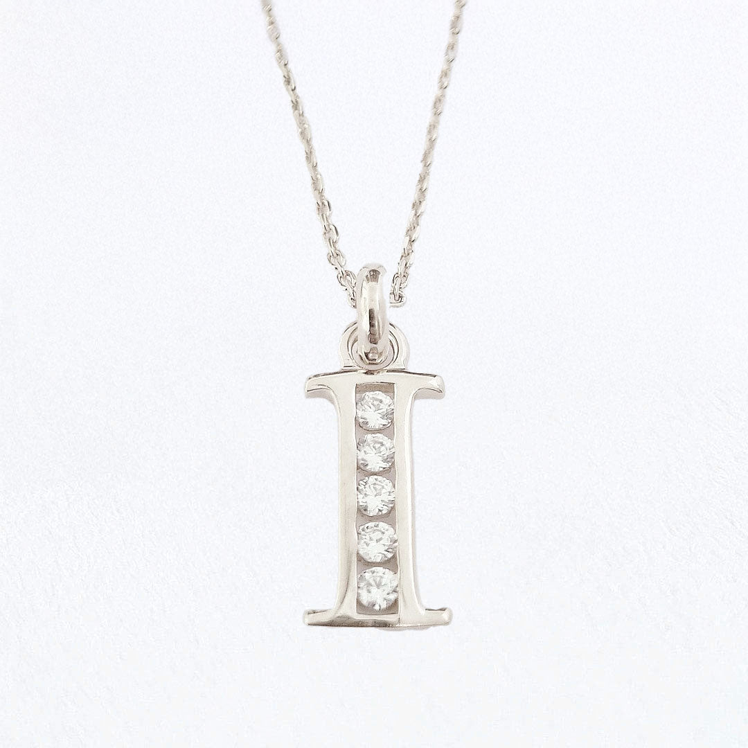 Collier lettre I argent 925 Basic & Perfect Bellaime