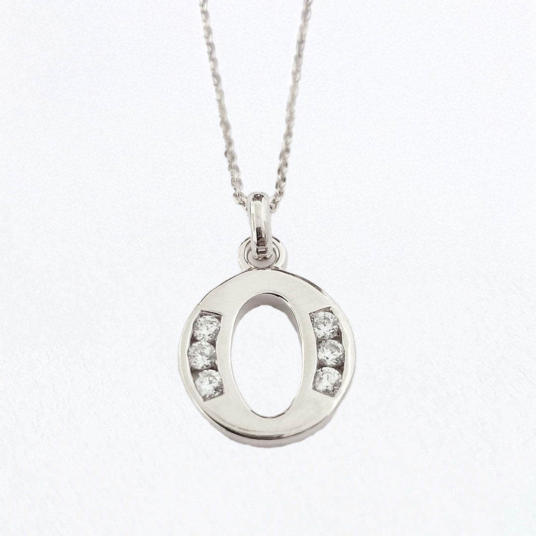 Collier lettre O argent 925 Basic & Perfect Bellaime