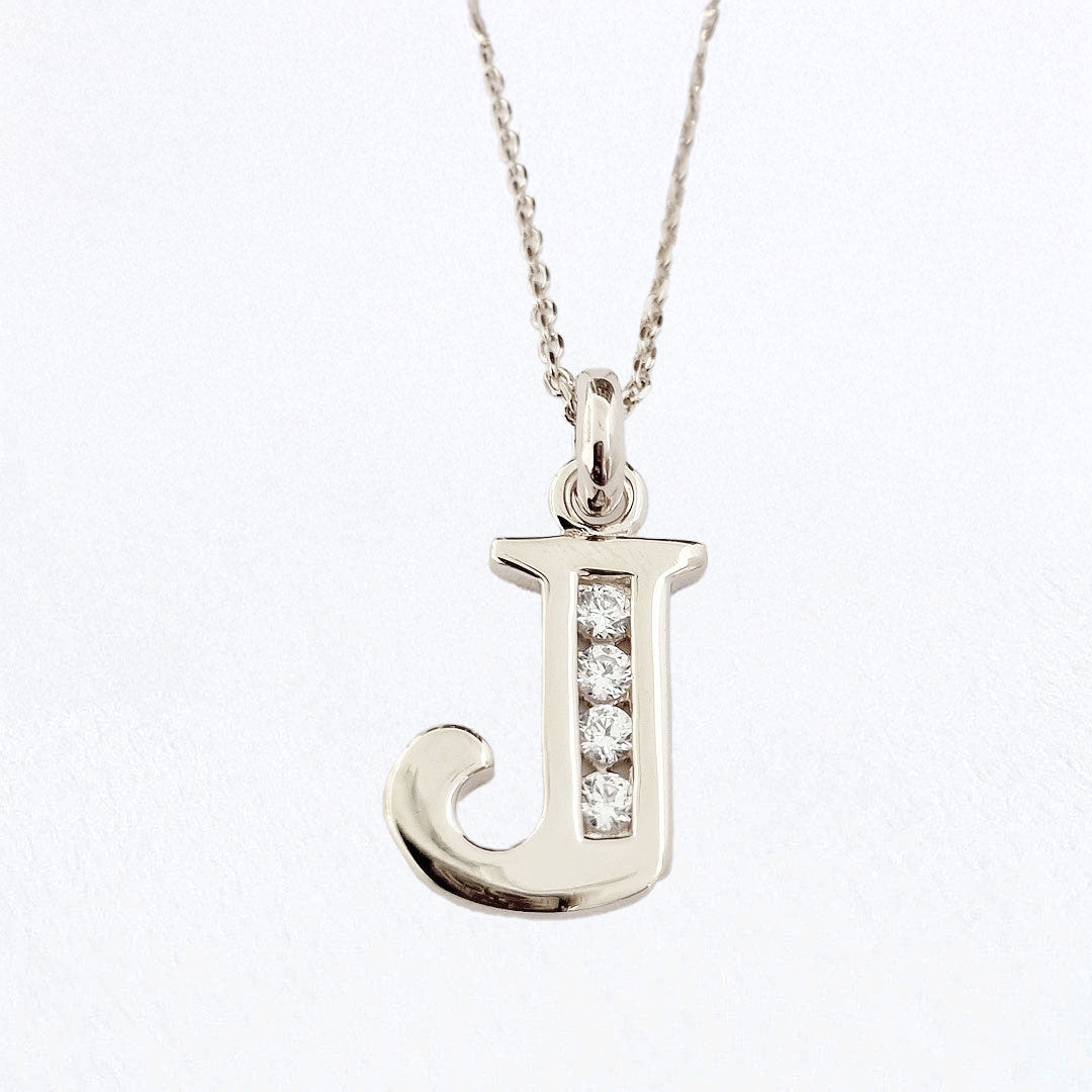 Collier lettre J argent 925 Basic & Perfect Bellaime