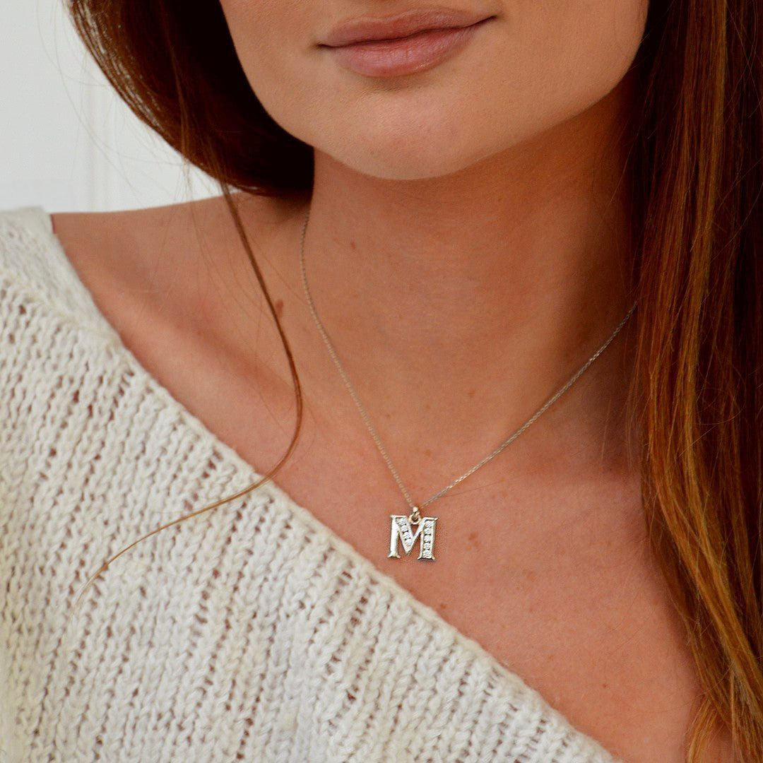 Collier initiale argent 925 Basic & Perfect Bellaime 3