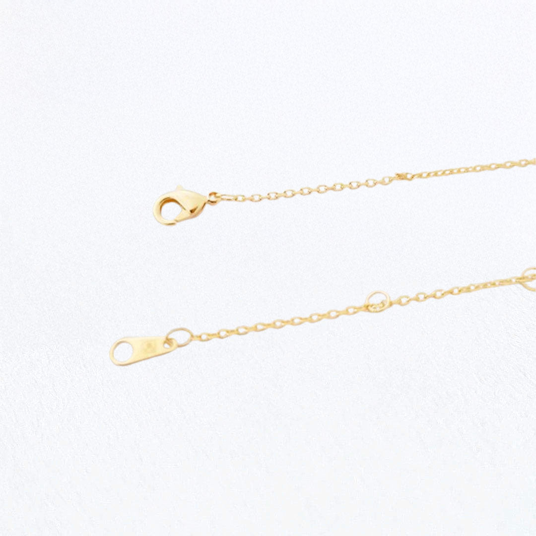 Collier femme plaqué or 18K zirconium Larmes de Joie Bellaime 3
