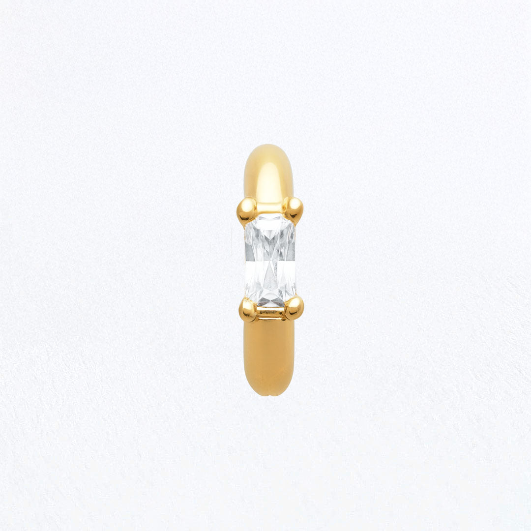 Earcuff plaqué or Léonie 3
