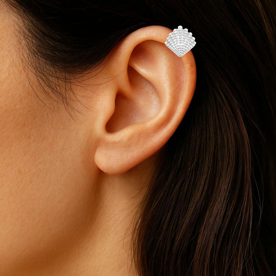 Piercing Oreille Nolia - Argent 925 Rhodié