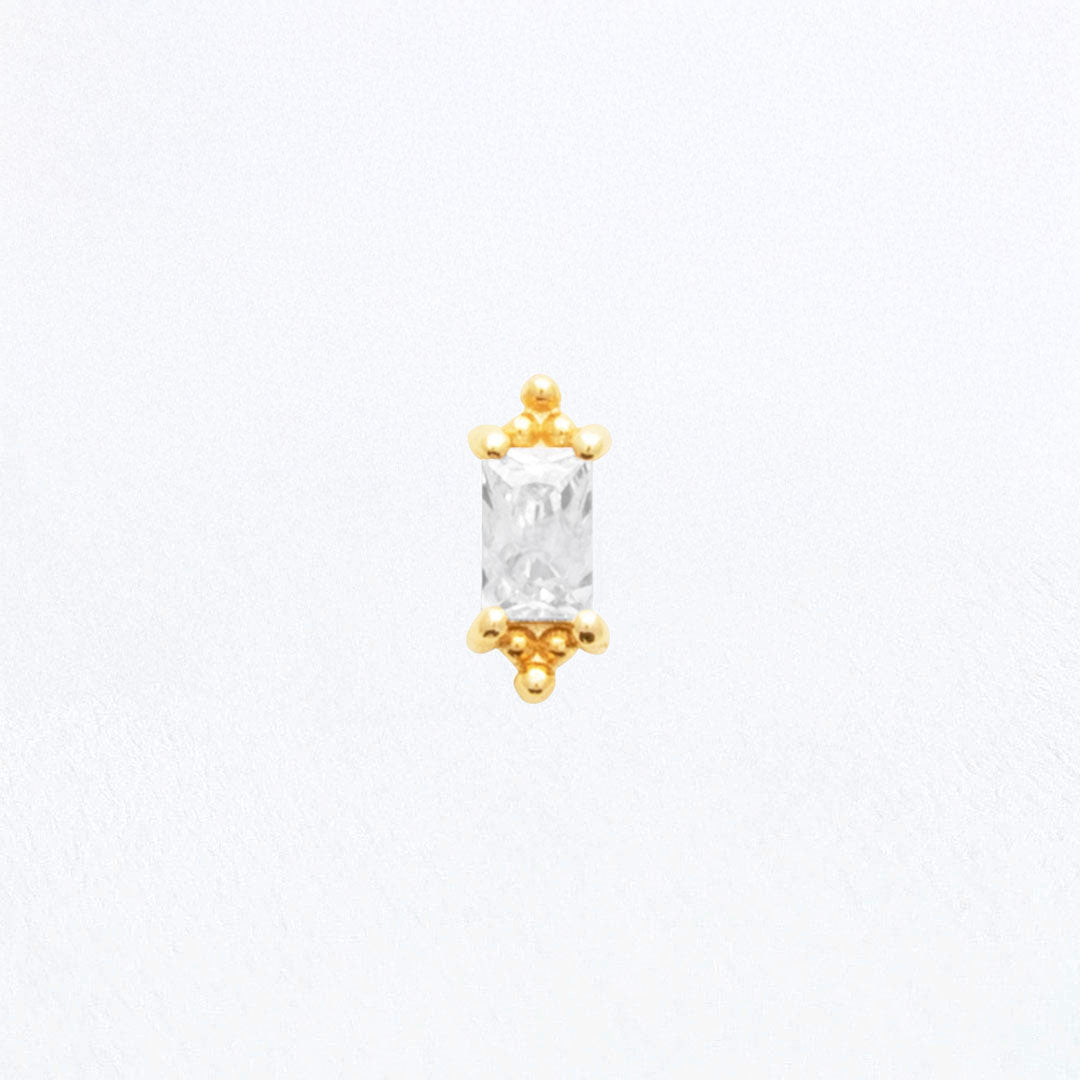 Piercing Oreille Celeste - Plaqué or 18K