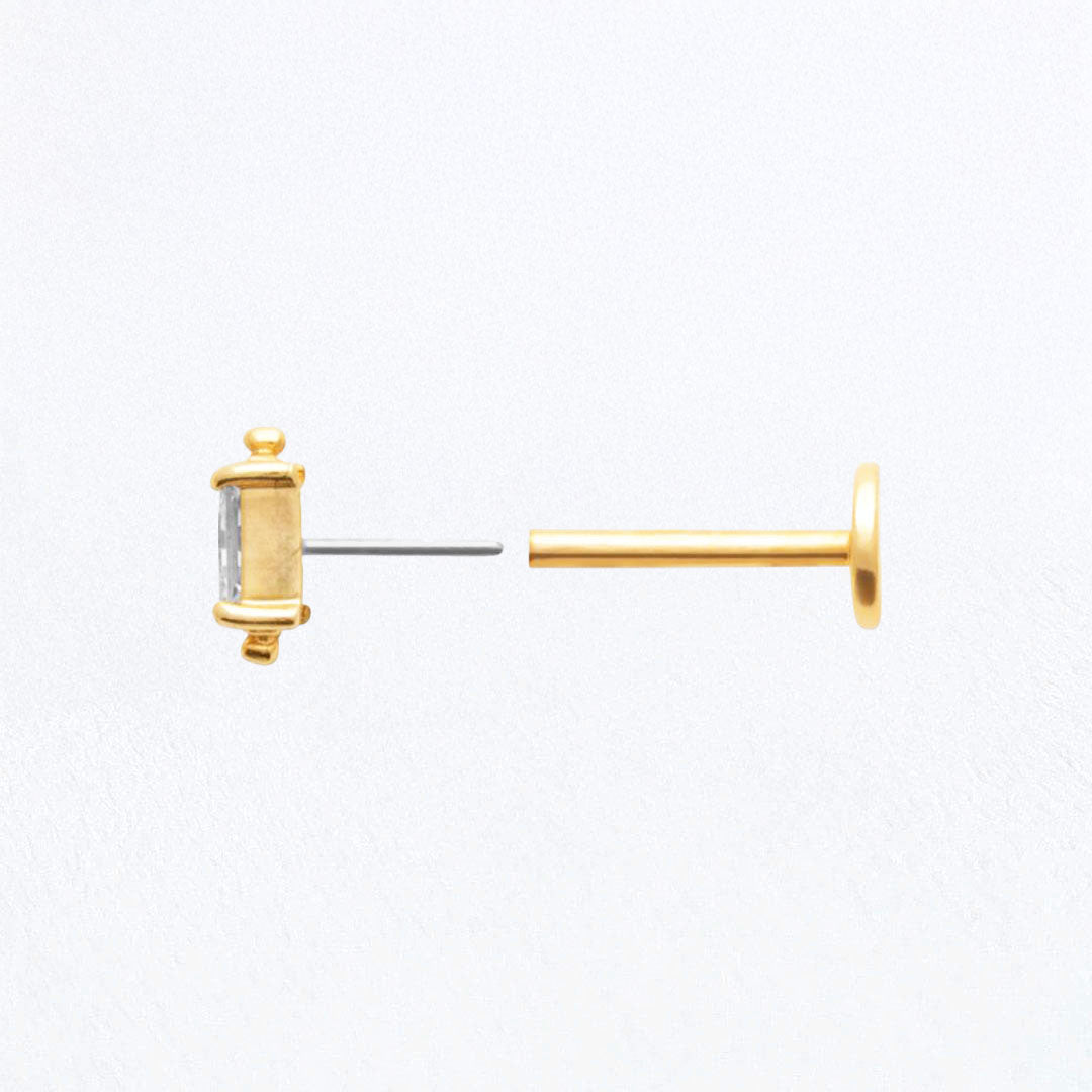 Piercing Oreille Plaqué or Celeste Bellaime 3
