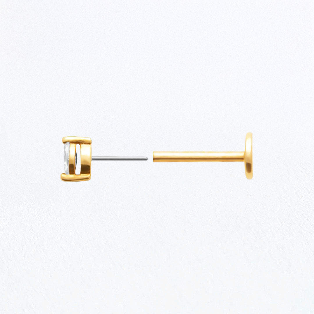 Piercing Oreille Plaqué or Marquise Bellaime 3