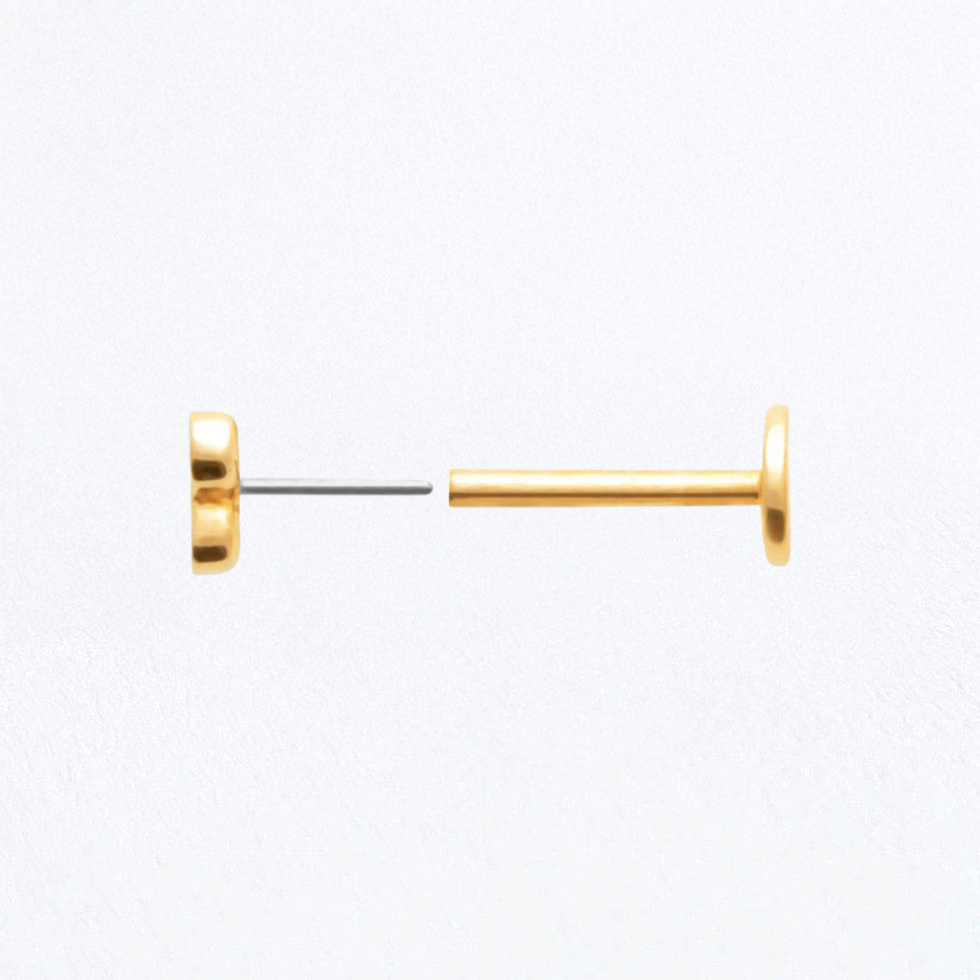 Piercing Oreille Plaqué or Sublime Trio Bellaime 3