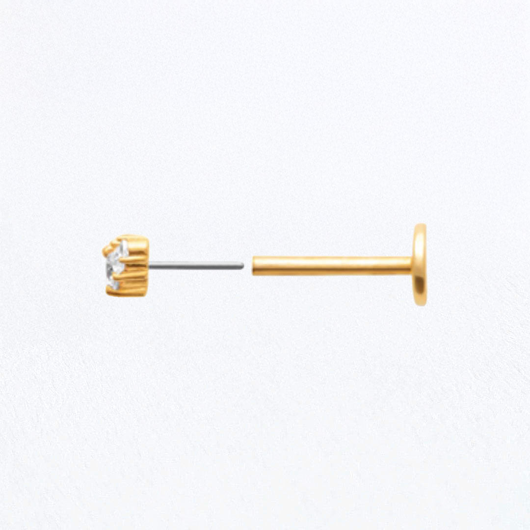 Piercing Oreille Vicky - Plaqué or 18K