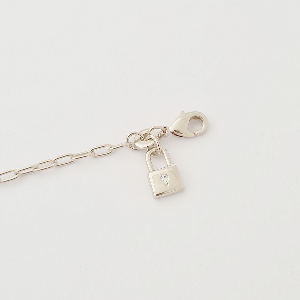 Bracelet Cadenas The Secret - Argent 925 Rhodié et Zirconium - Bellaime