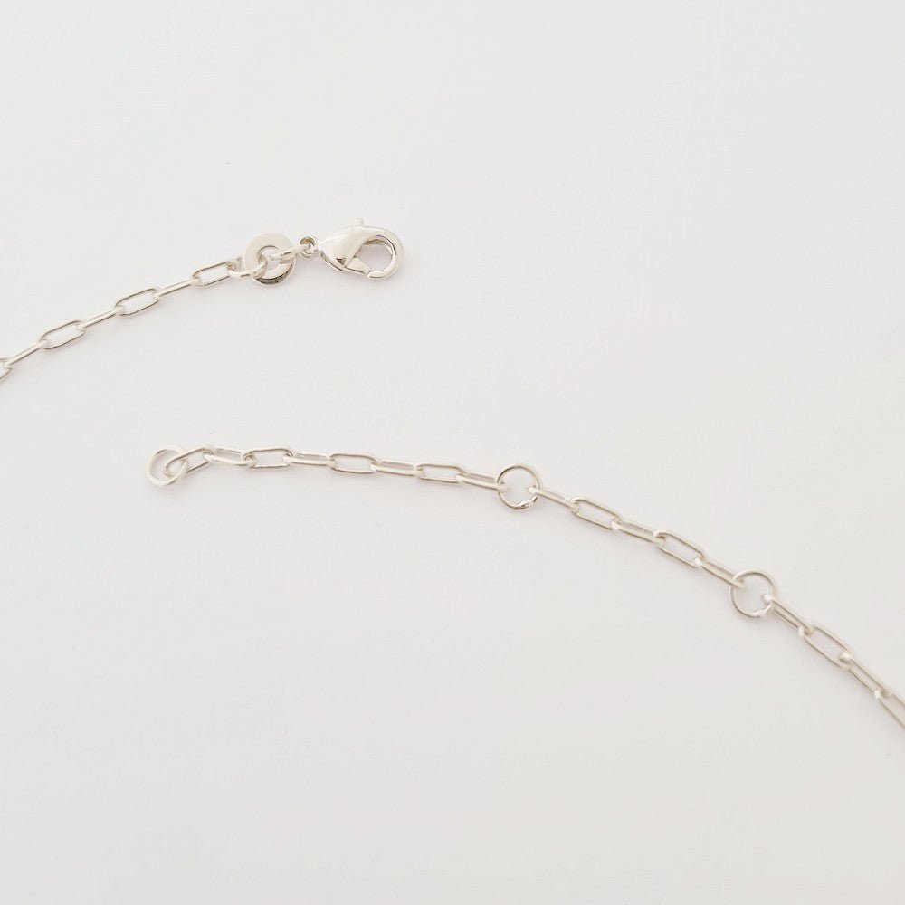 Collier Cadenas The Secret - Argent 925 Rhodié et Zirconium - Bellaime