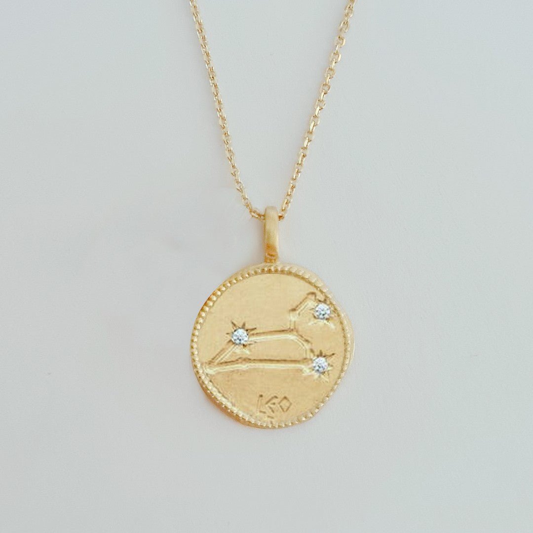 Collier Capricorne - Signe Astro - Constellation - Plaqué Or 18K Zirconium - Bellaime