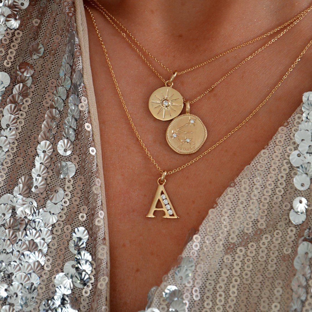 Collier Capricorne - Signe Astro - Constellation - Plaqué Or 18K Zirconium - Bellaime