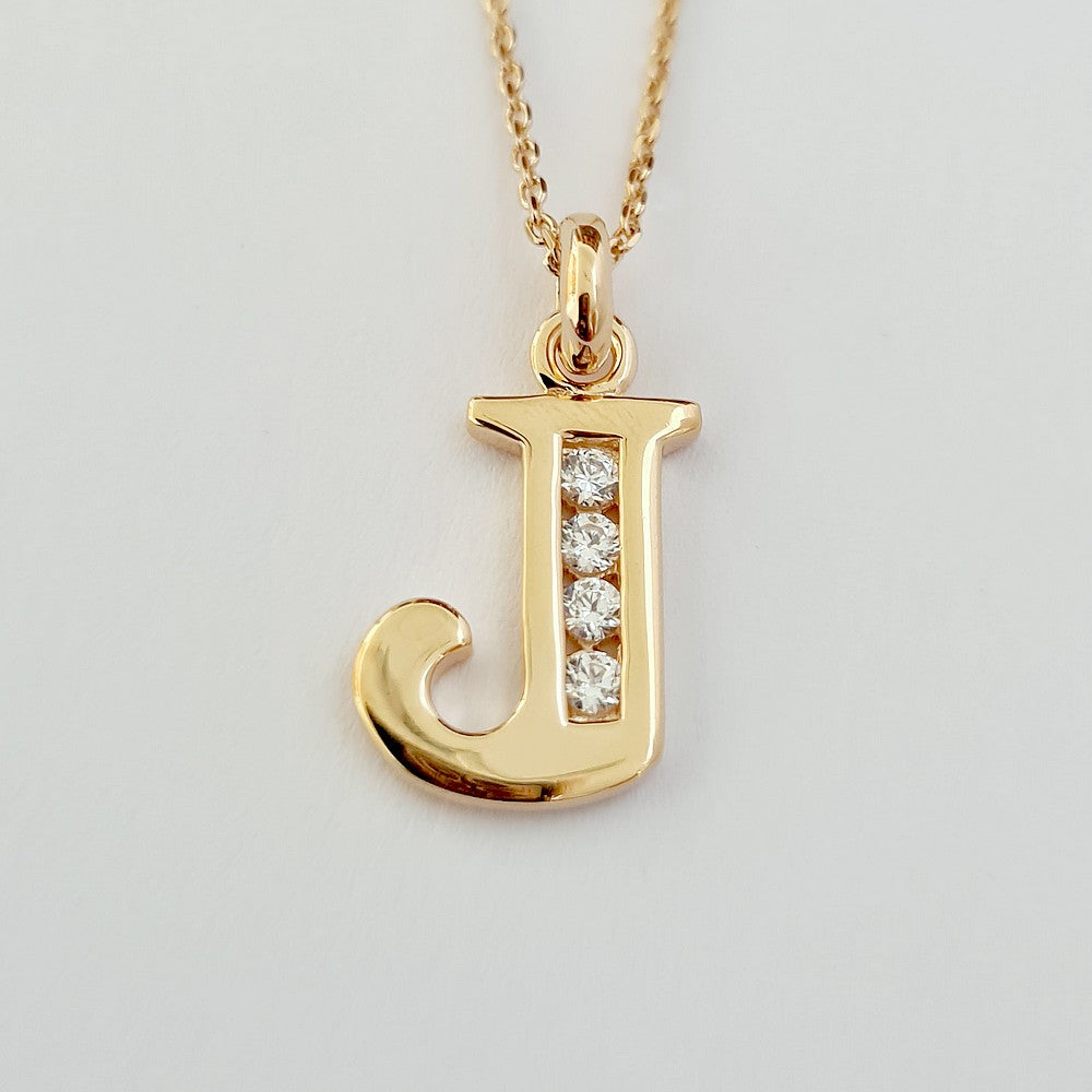 Collier Lettre Y - Basic & Perfect - Plaqué Or 18K Zirconium