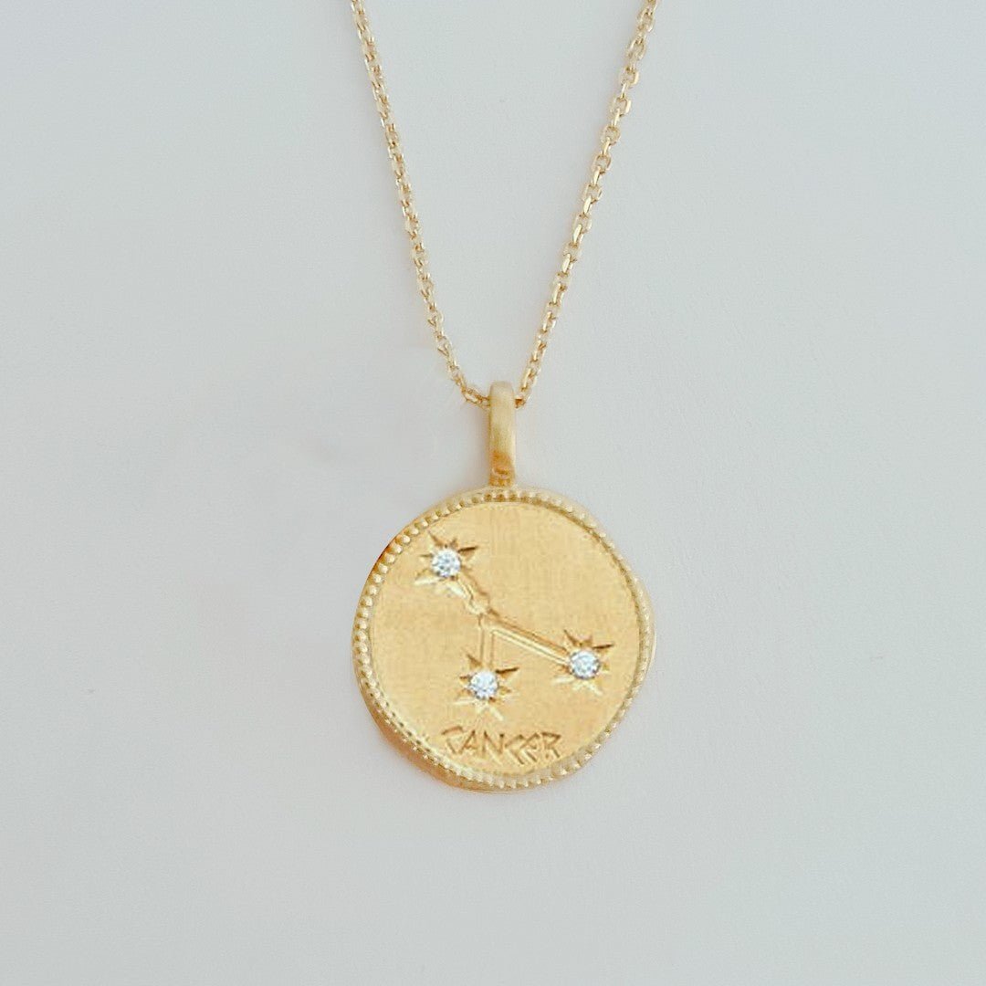Collier Vierge - Signe Astro - Constellation - Plaqué Or 18K Zirconium - Bellaime
