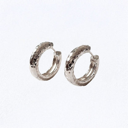 Boucles d'oreilles créoles argent 925 2 cm Camilla Bellaime
