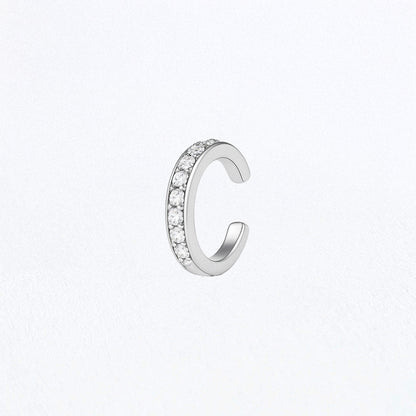Earcuff argent 925 zirconium All In Bellaime