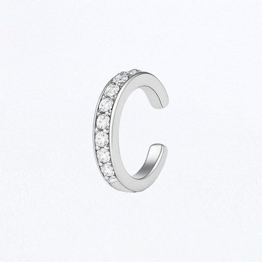 Earcuff All In - Argent 925 Rhodié et Zirconium