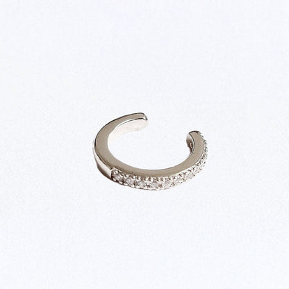 Earcuff argent 925 zirconium All In Bellaime 3