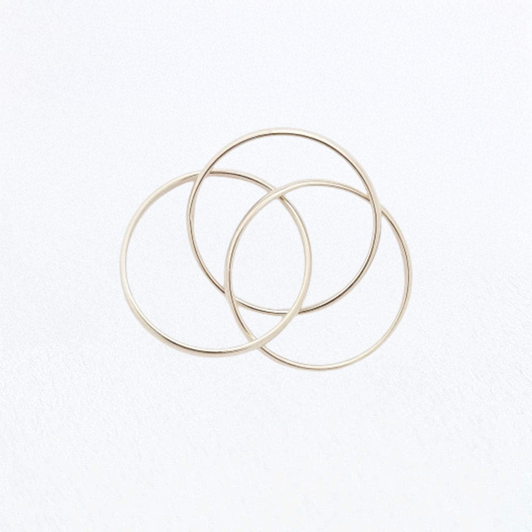 Bague femme argent 925 Triptyque Bellaime 3