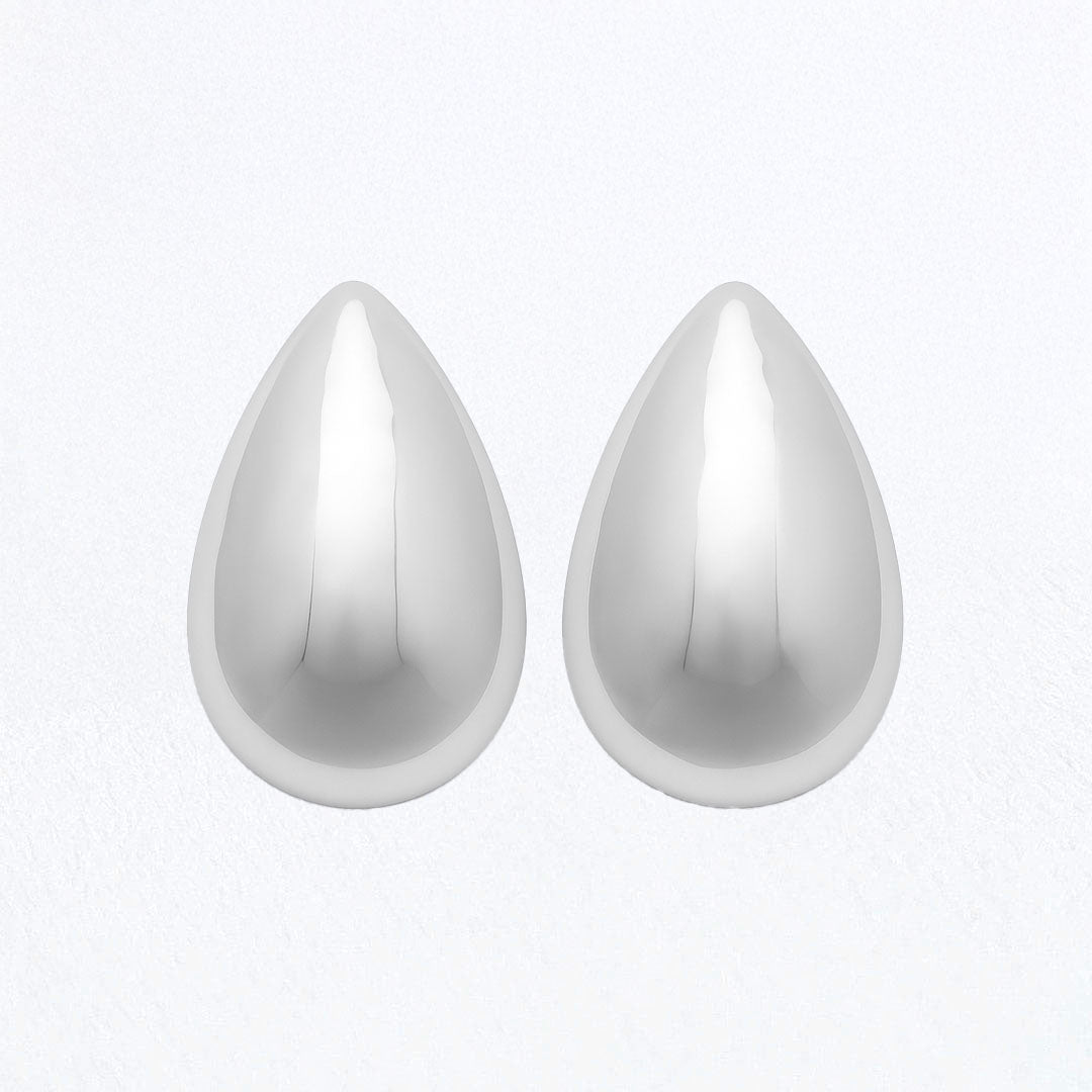 Boucles d'Oreilles Chiara - Acier inoxydable - Couleur argent