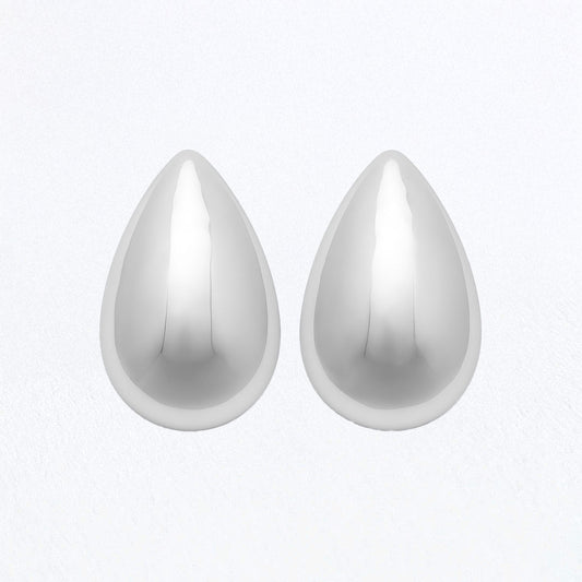 Boucles d'Oreilles Chiara - Acier inoxydable - Couleur argent