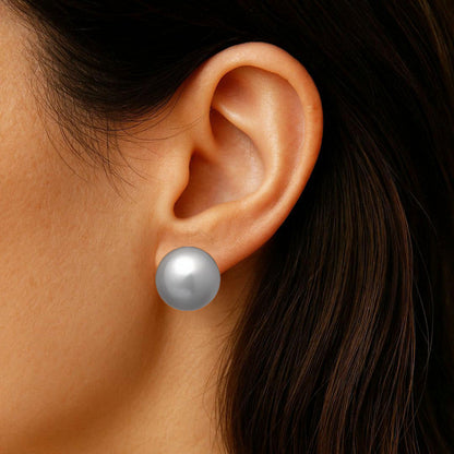 Boucles d'Oreilles Eleonore - Acier inoxydable - Couleur argent
