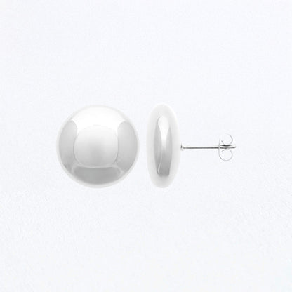 Boucles d'Oreilles Eleonore - Acier inoxydable - Couleur argent