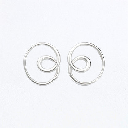 Boucles d'Oreilles Garance - Acier inoxydable - Couleur argent