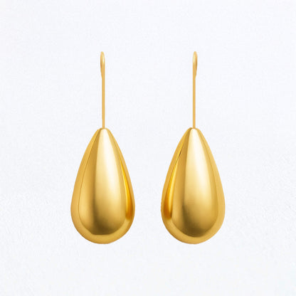 Boucles d'Oreilles Diane - Acier inoxydable - Couleur or