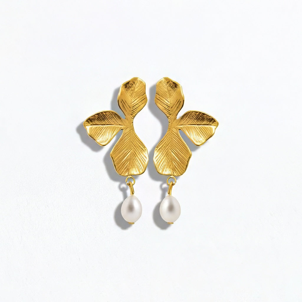 Boucles d'oreilles acier inoxydable Elise Bellaime