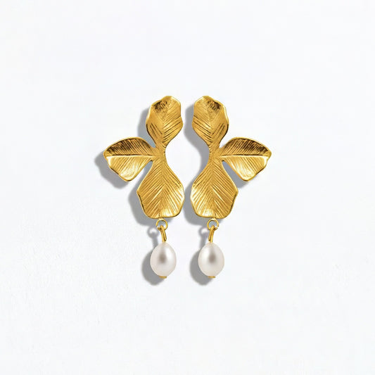 Boucles d'oreilles acier inoxydable Elise Bellaime