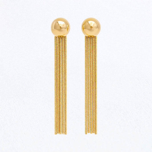 Boucles d'Oreilles Olivia - Acier inoxydable - Couleur or