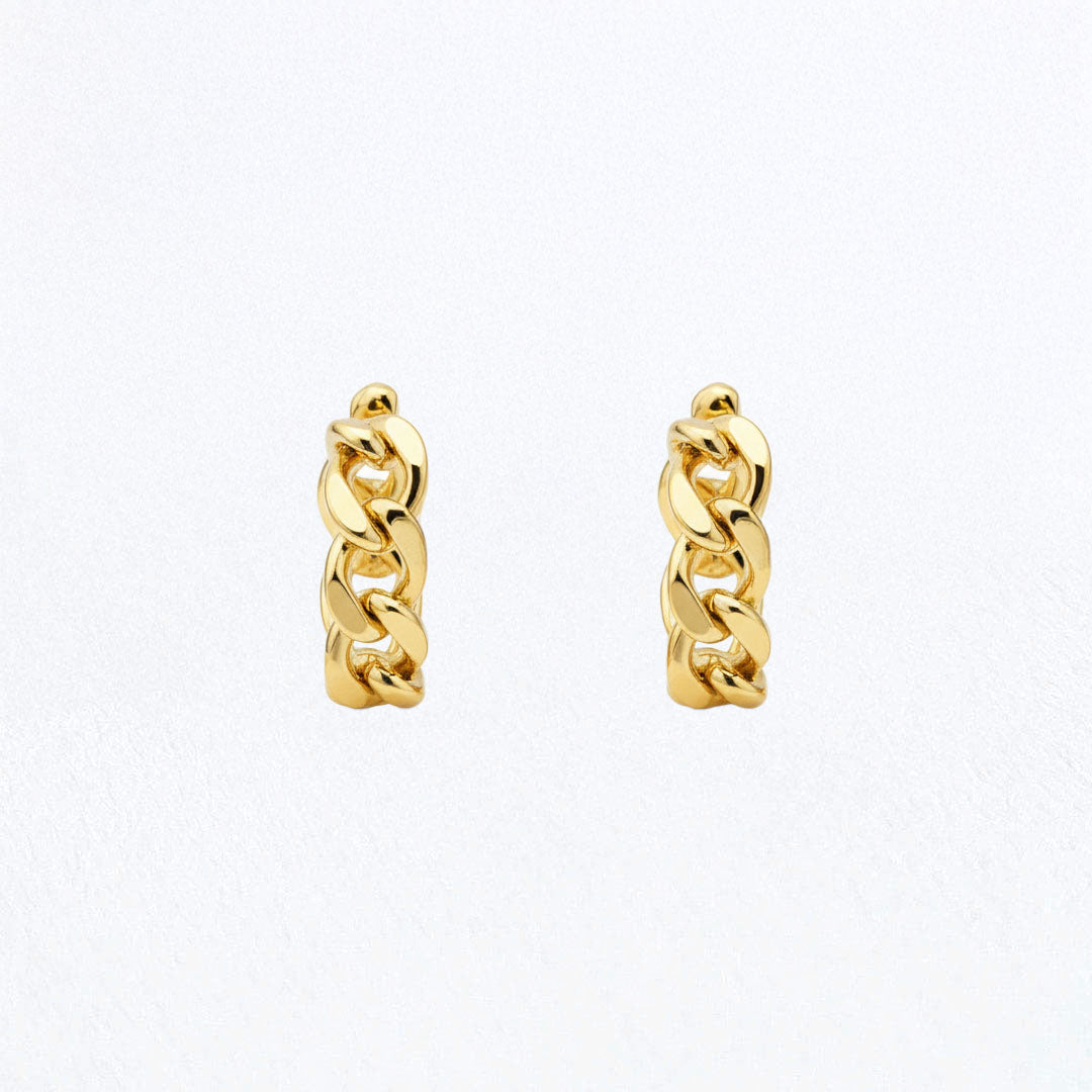 Boucles d'oreilles acier inoxydable or Paloma 5