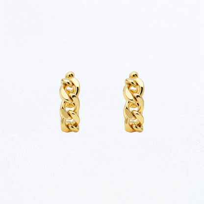 Boucles d'oreilles acier inoxydable or Paloma 5