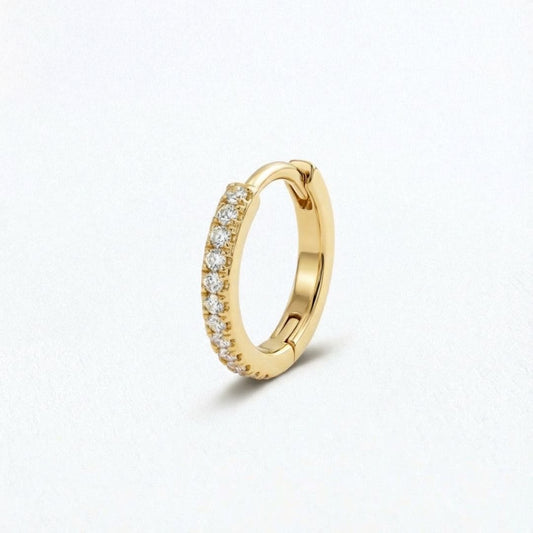 Boucle d'oreille individuelle plaqué or Ava Bellaime