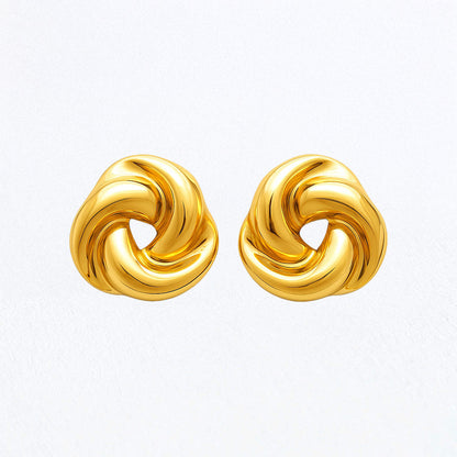 Boucles d'Oreilles Orthense - Acier inoxydable - Couleur or