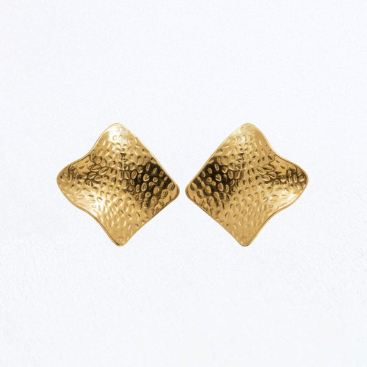 Boucles d'oreilles acier inoxydable Alma